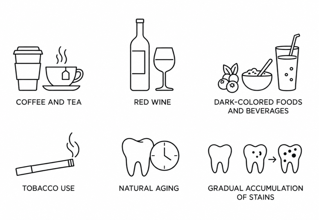 What does Pola Teeth Whitening work on